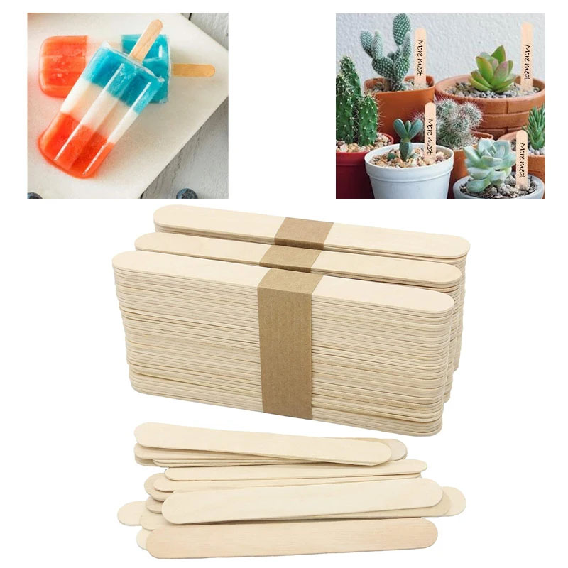  50/100Pcs Popsicle Sticks Pu - огляд і ціна Art Craft With Ice Cream Stick
