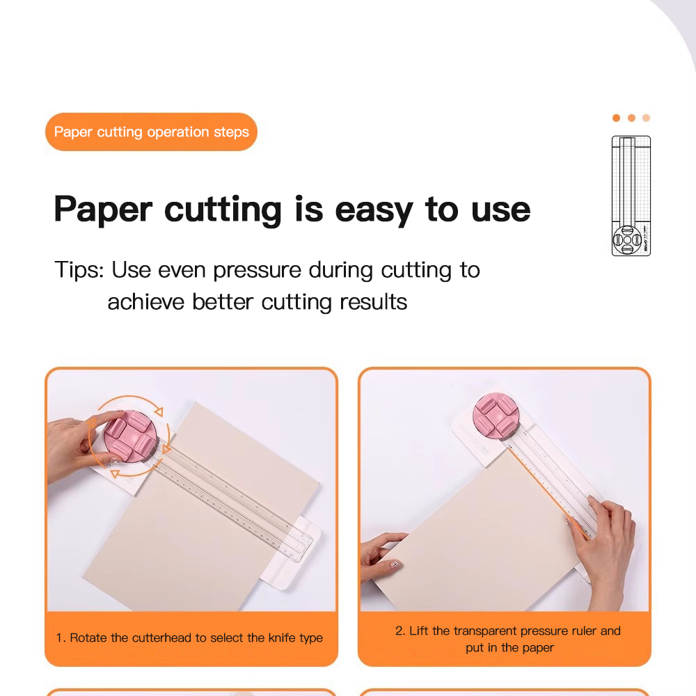 1pcs Mini Paper Trimmer Paper  - огляд і ціна Art Craft Paper