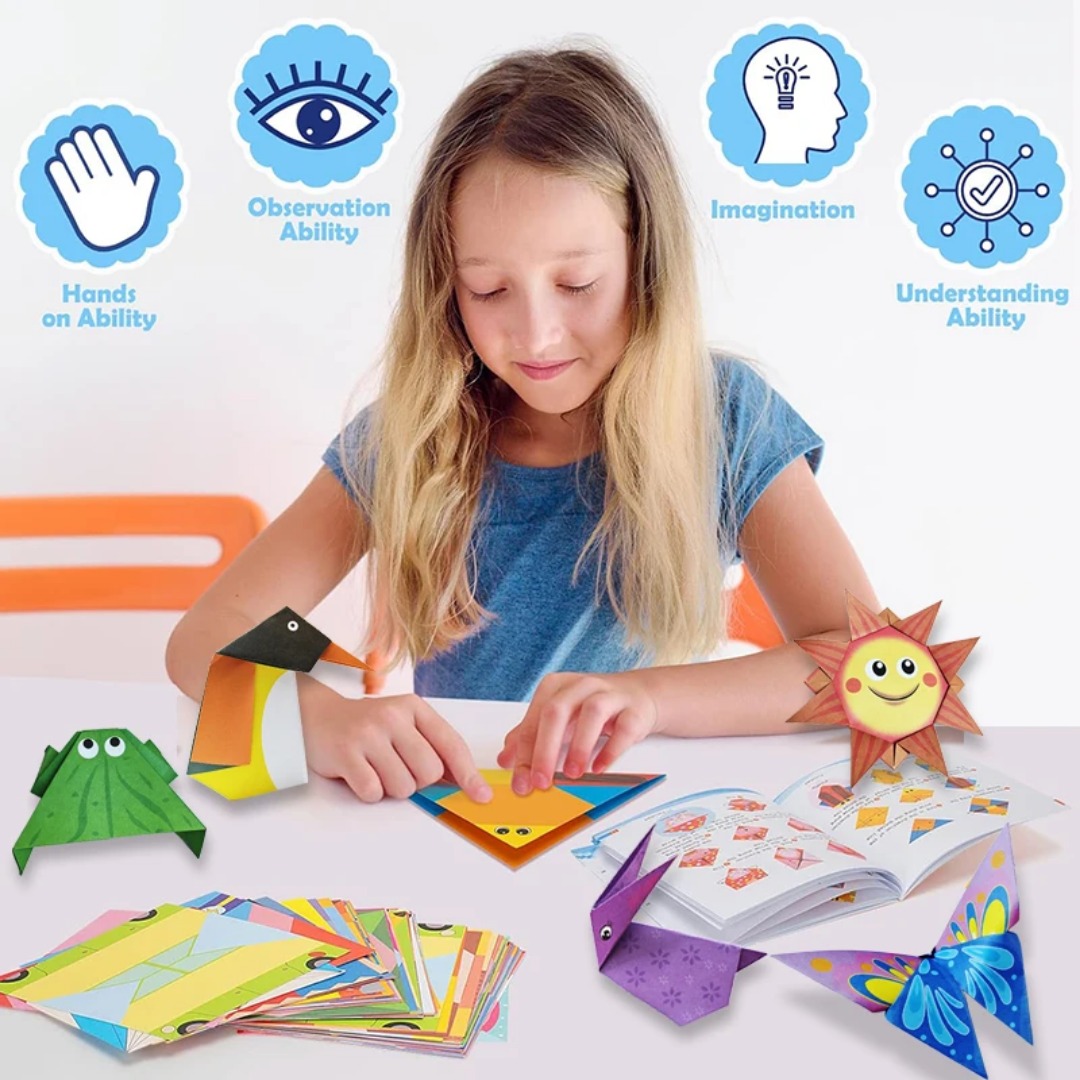 New Origami Kit 30 Sheets Orig - огляд і ціна Art Craft Book