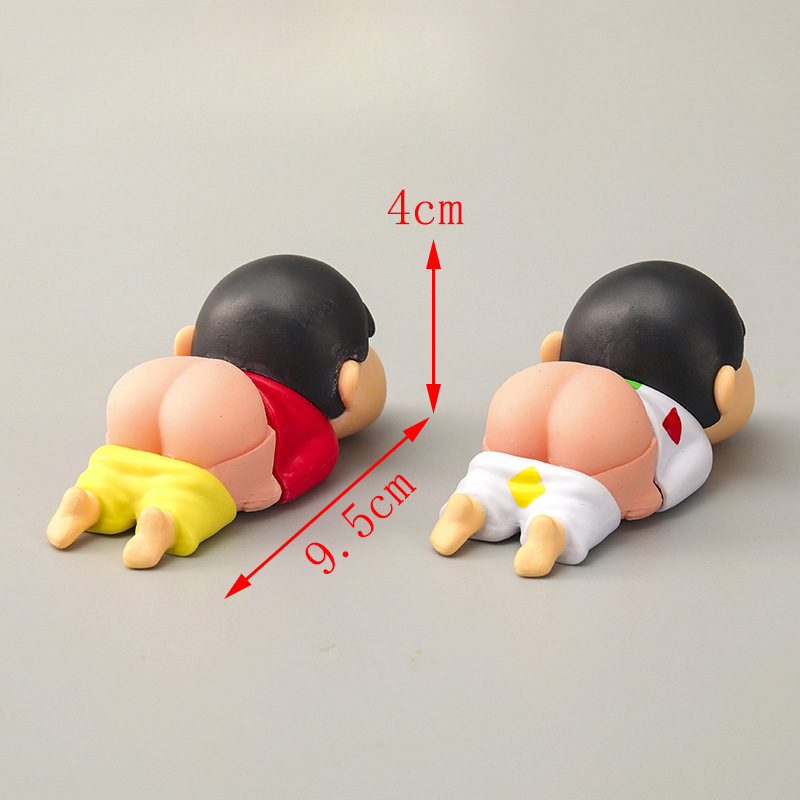 2pcs PVC Crayon ShinChans Hand - огляд і ціна Art Craft Handmade