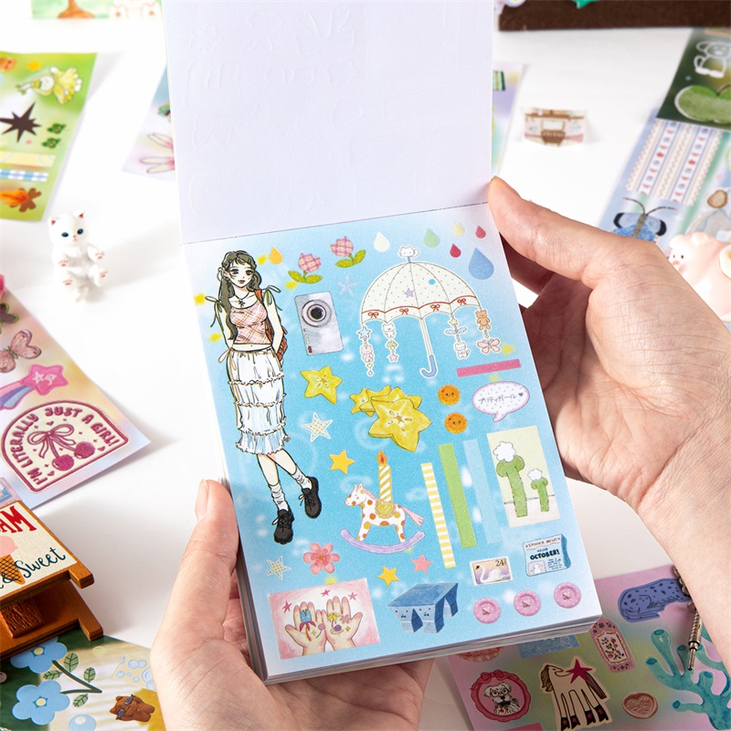 TIANZI 24 Sheets Cartoon Home  - огляд і ціна Art Craft Book