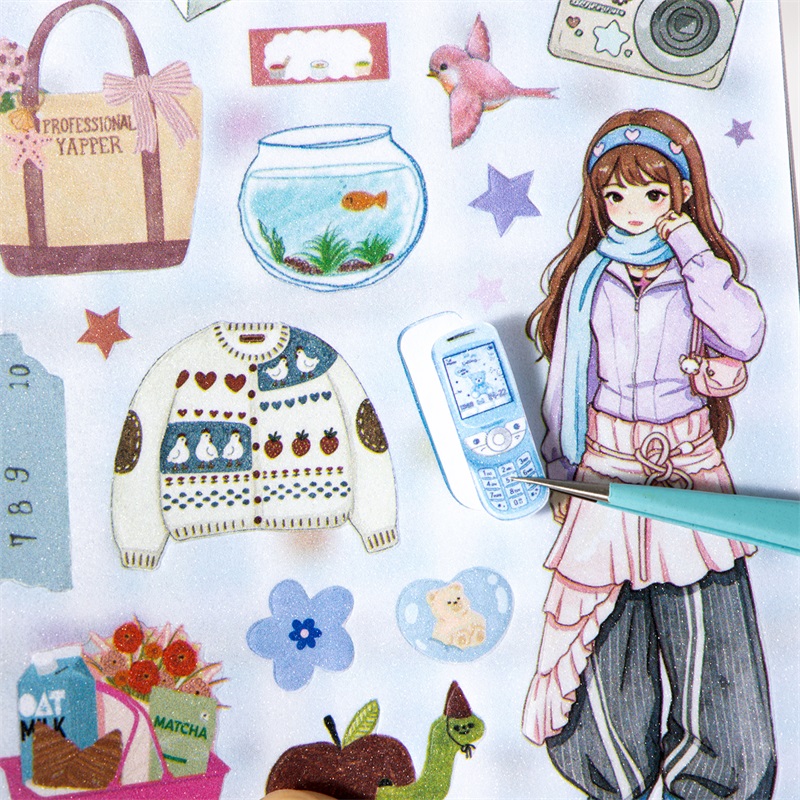 TIANZI 24 Sheets Cartoon Home  - огляд і ціна Art Craft Book