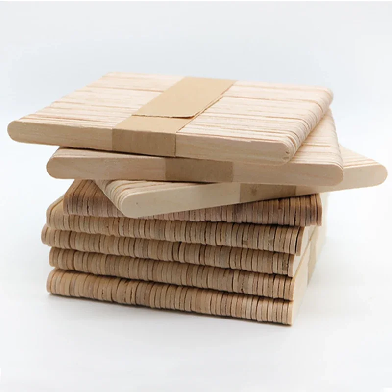 50pcs Ice Cream Popsicle Stick - огляд і ціна Art Craft With Ice Cream Stick