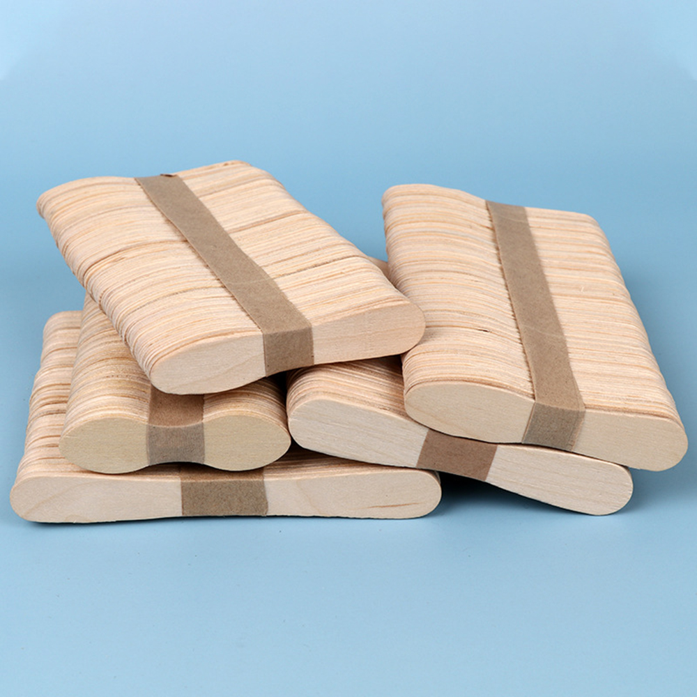 50/100pcs Natural Wood Ice Cre - огляд і ціна Art Craft With Ice Cream Stick
