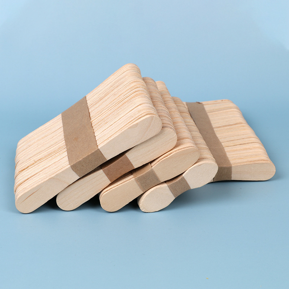 50/100pcs Natural Wood Ice Cre - огляд і ціна Art Craft With Ice Cream Stick