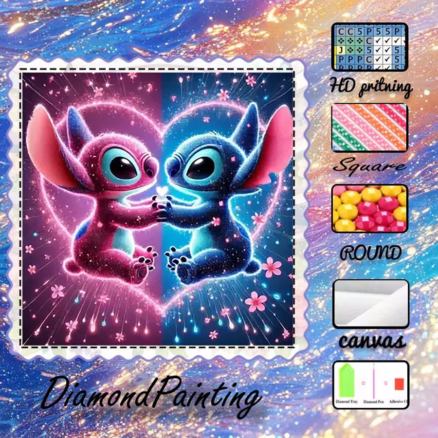 1 piece - Potdemiel-5D-DIY - F - огляд і ціна Art Craft Love