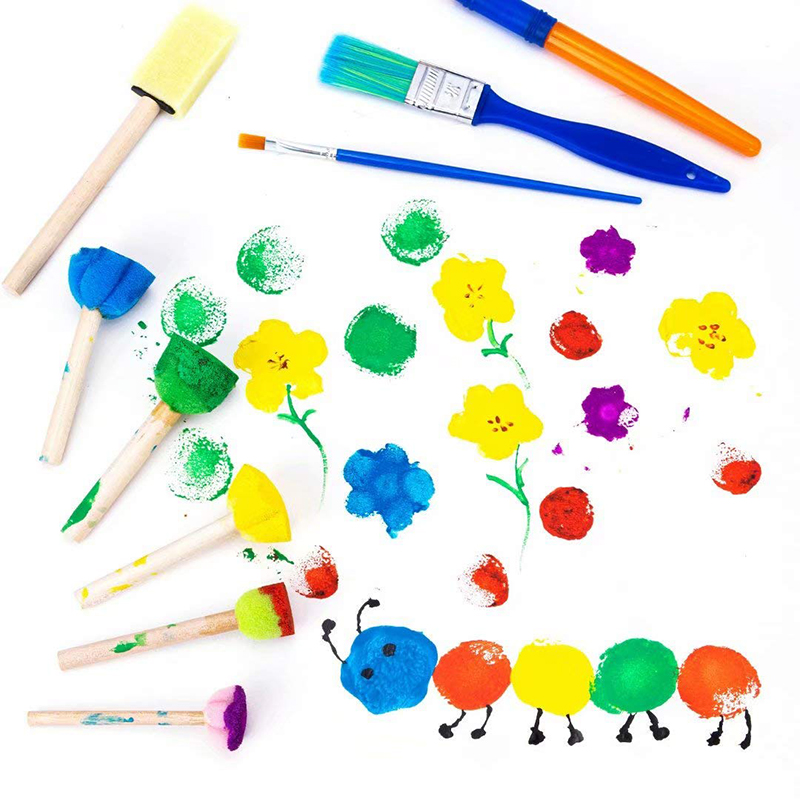 Bulk Painting Sponge & Brush B - огляд і ціна Art Craft Workshop