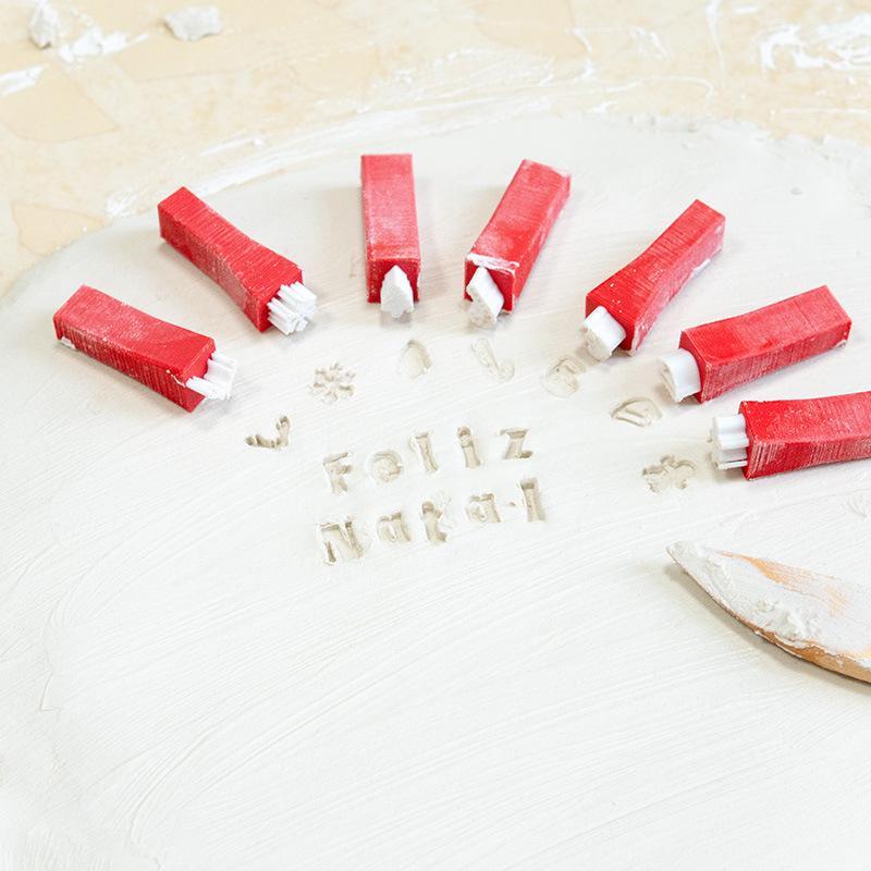 Christmas Style Alphabet Clay  - огляд і ціна Polymer Clay Set