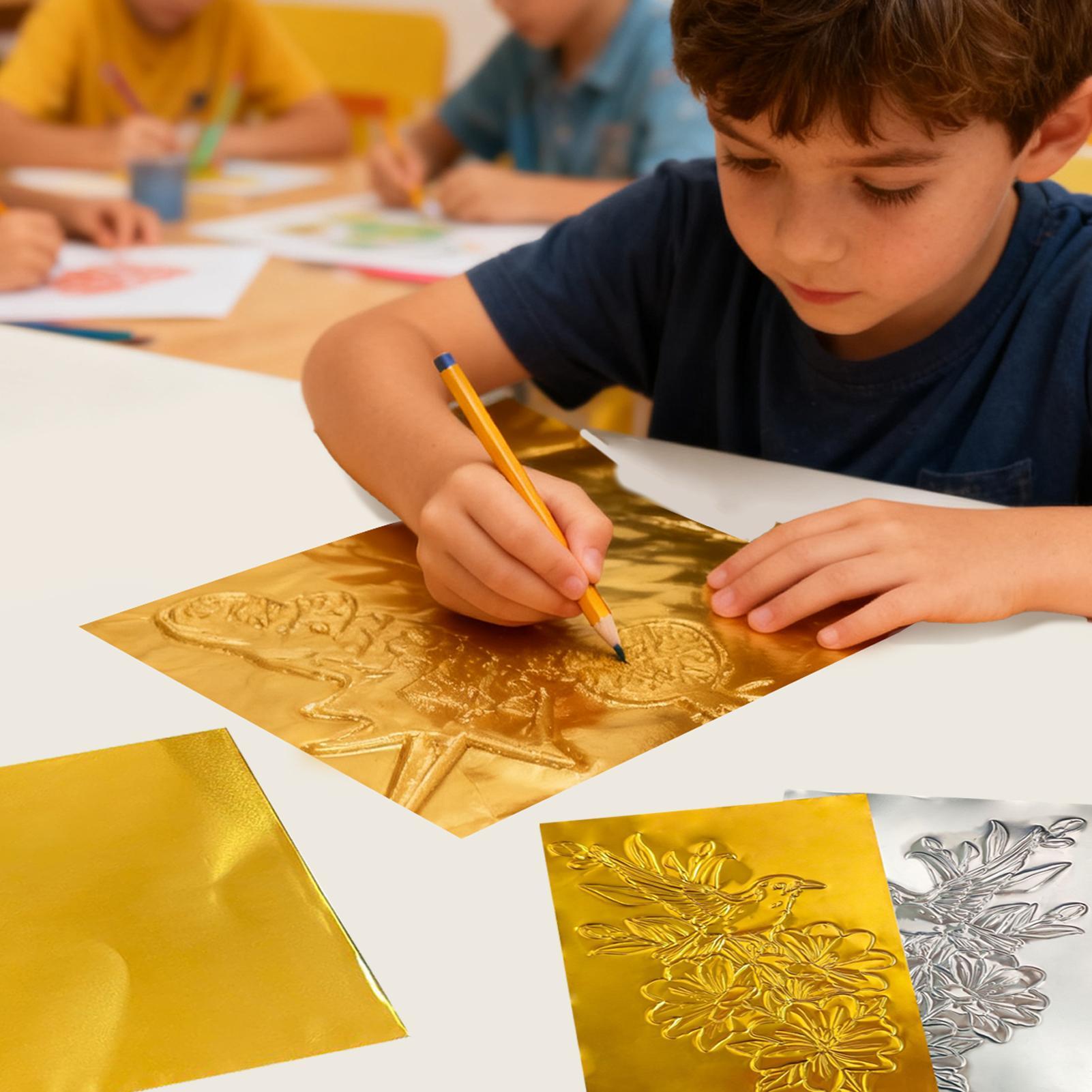 Foil Paper For Crafts 100 Piec - огляд і ціна Art Craft Paper