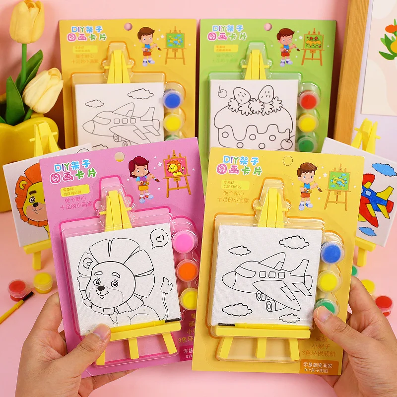 10 Packs Cartoon DIY Oil Paint - огляд і ціна Art Craft Movement
