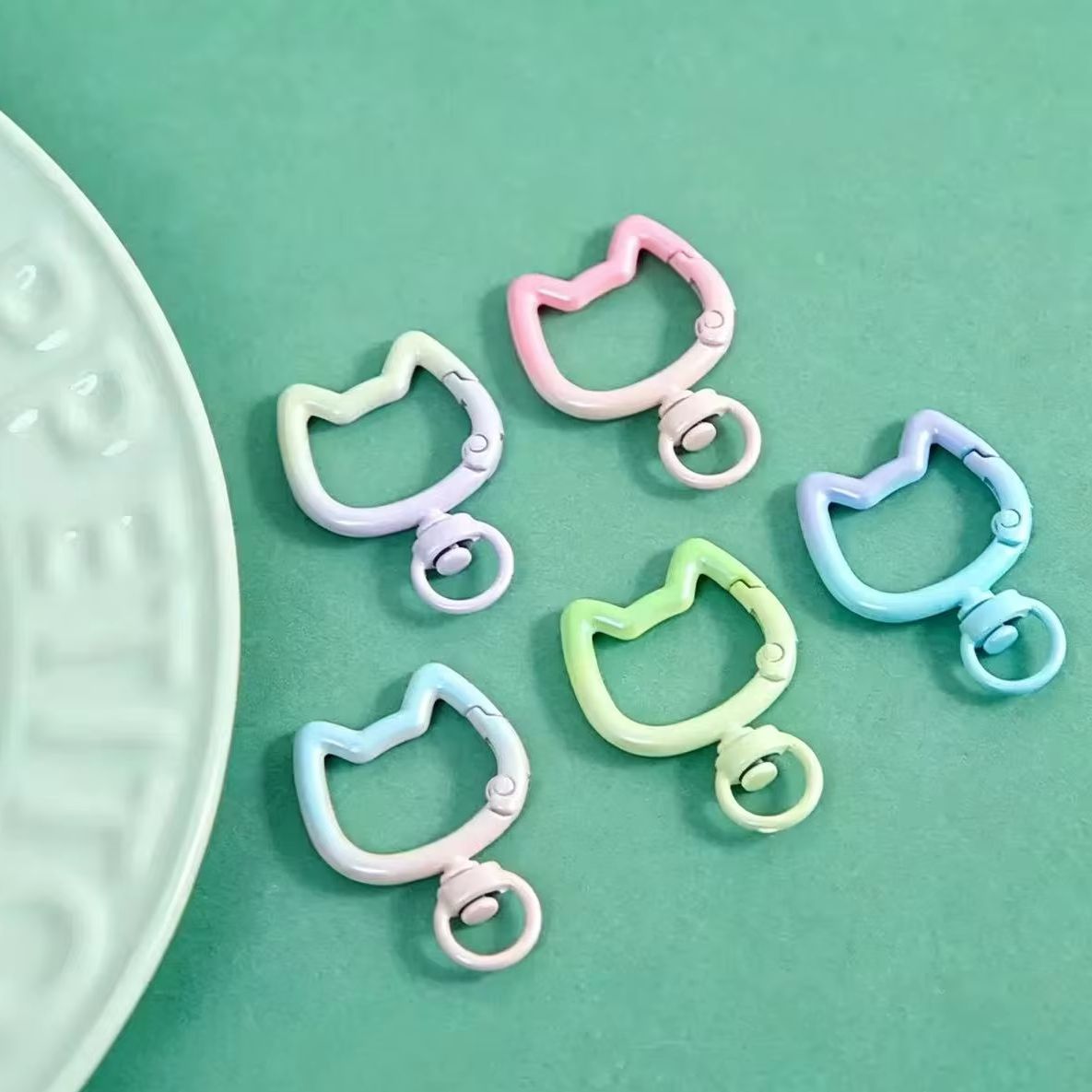 5-10PCS Gradient Cute Cat Clas - огляд і ціна Art Craft Gifts