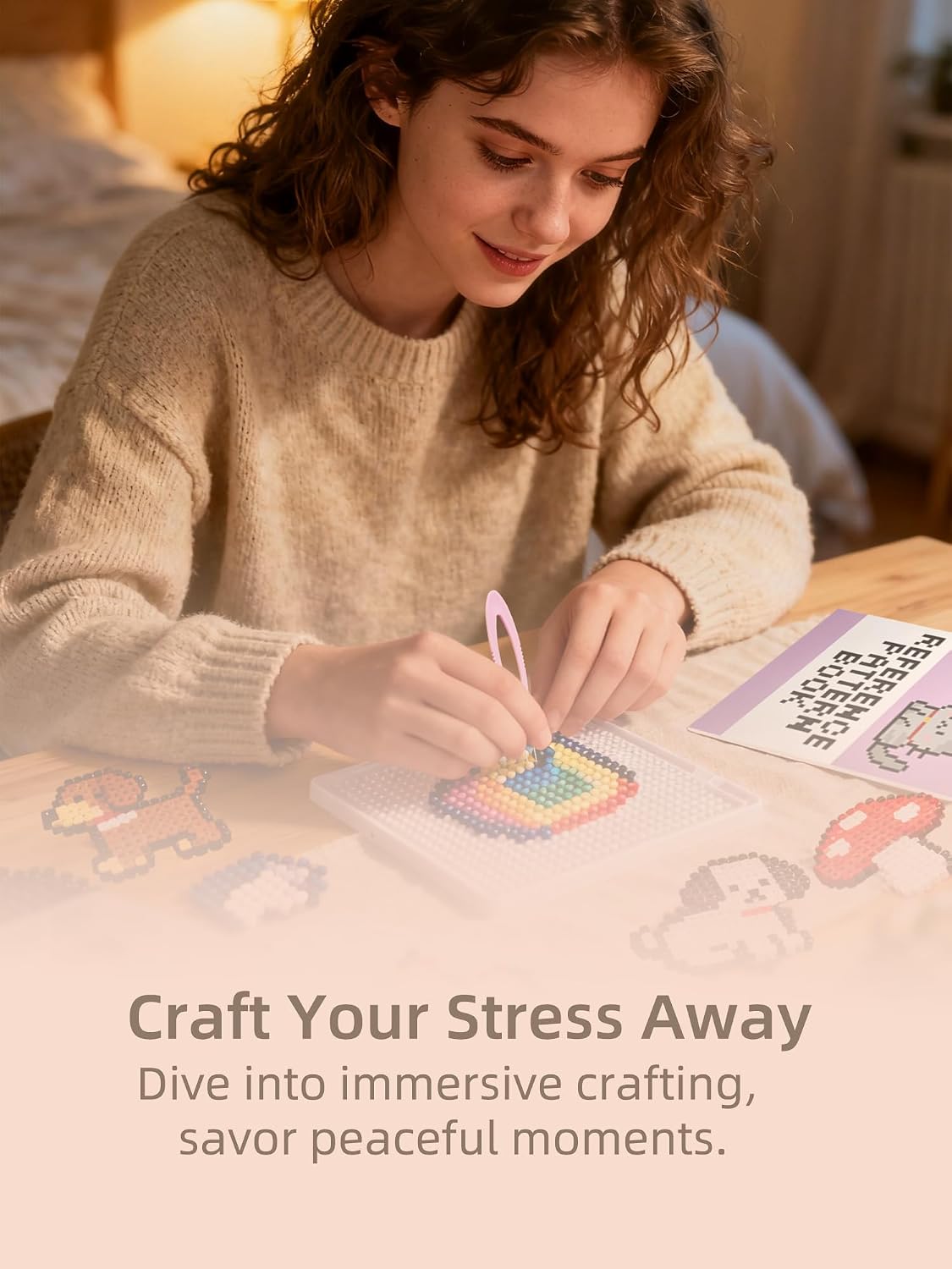 Fuse Beads Kit-Easy DIY-96 Col - огляд і ціна Art Craft Gifts